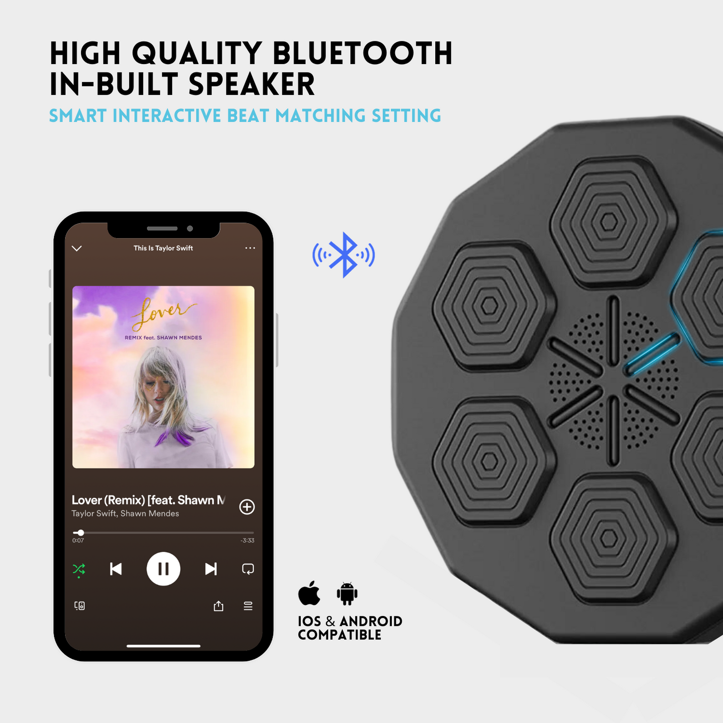 HexBox: The Ultimate Smart Music Boxing Trainer